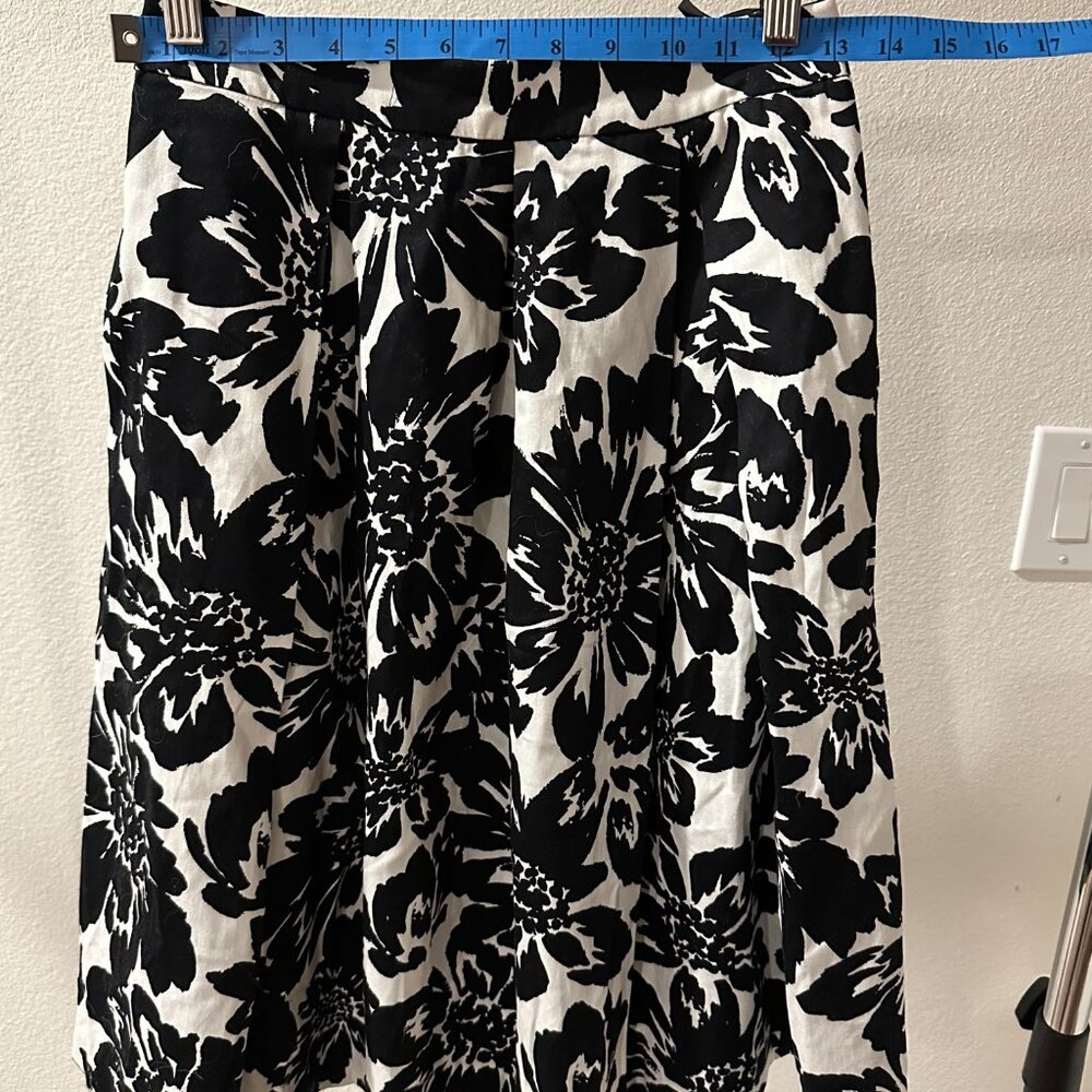 Kew 159 Black and White Skirt Size 8 - Picture 8 of 16